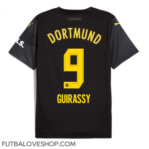 Dres Borussia Dortmund Serhou Guirassy #9 Preč 2024-25 Krátky Rukáv